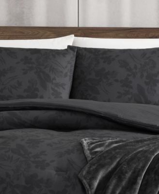 Silhouette Floral 4-Pc. Comforter Set, King