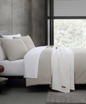 Puckered Texture 3-Pc. Comforter Set, King