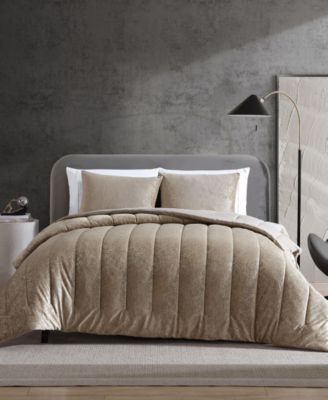 Banks Velvet 3-Pc. Comforter Set, King