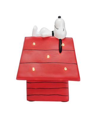 Snoopy Dog House Sculpted LED Table Top Night Light Lamp