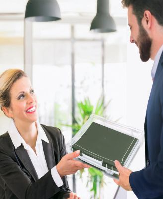 Single-Piece Wide Hanging File Organizer Bin Clear Plastic Stackable for Document Storage