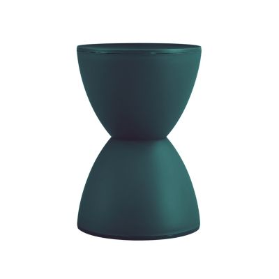 Dark Green Prince Stool Contemporary Accent Piece