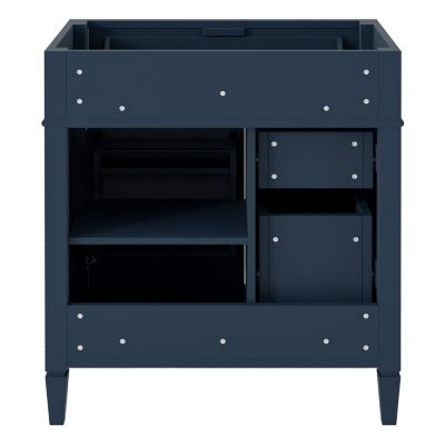 30" Bathroom Vanity without Top Sink, Modern Bathroom Storage Cabinet with 2 Drawers and a Tip-out Drawer (NOT INCLUDE BASIN)