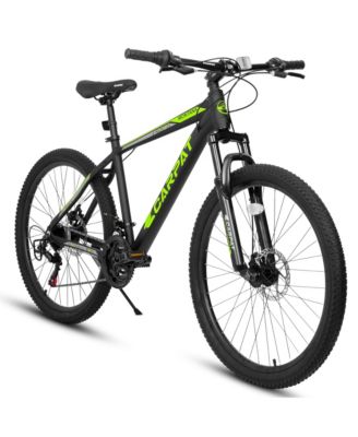 26-inch mountain bike adult aluminum frame shock absorbing front fork bike 21-speed disc brake mountain bike