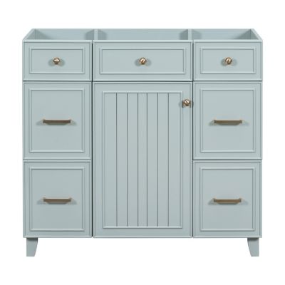 36" Bathroom Vanity-Blue