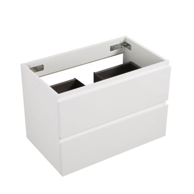 2-Drawer Wall-Mounted Cabinet, No Basin