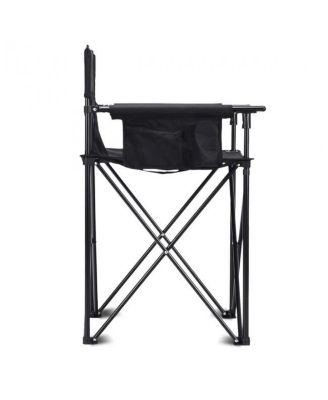 Portable 38 Inch Oversized High Camping Fishing Folding Chair