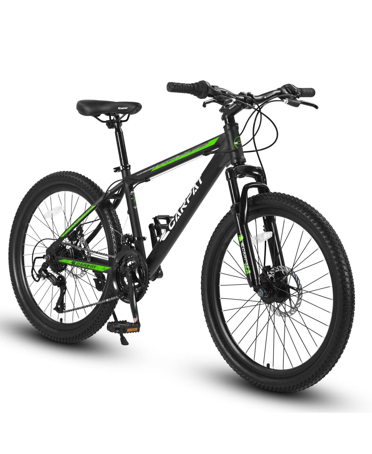 Streamdale Furniture 26 Inch Mountain Bike, Shimano 21 Speeds with Mechanical Disc Brakes, High-Carbon Steel Frame, Suspension Mtb Bikes Mountain Bicy