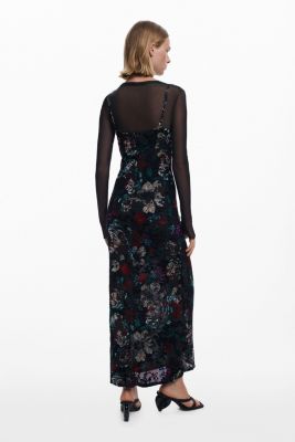 Women's Mesh combo dress