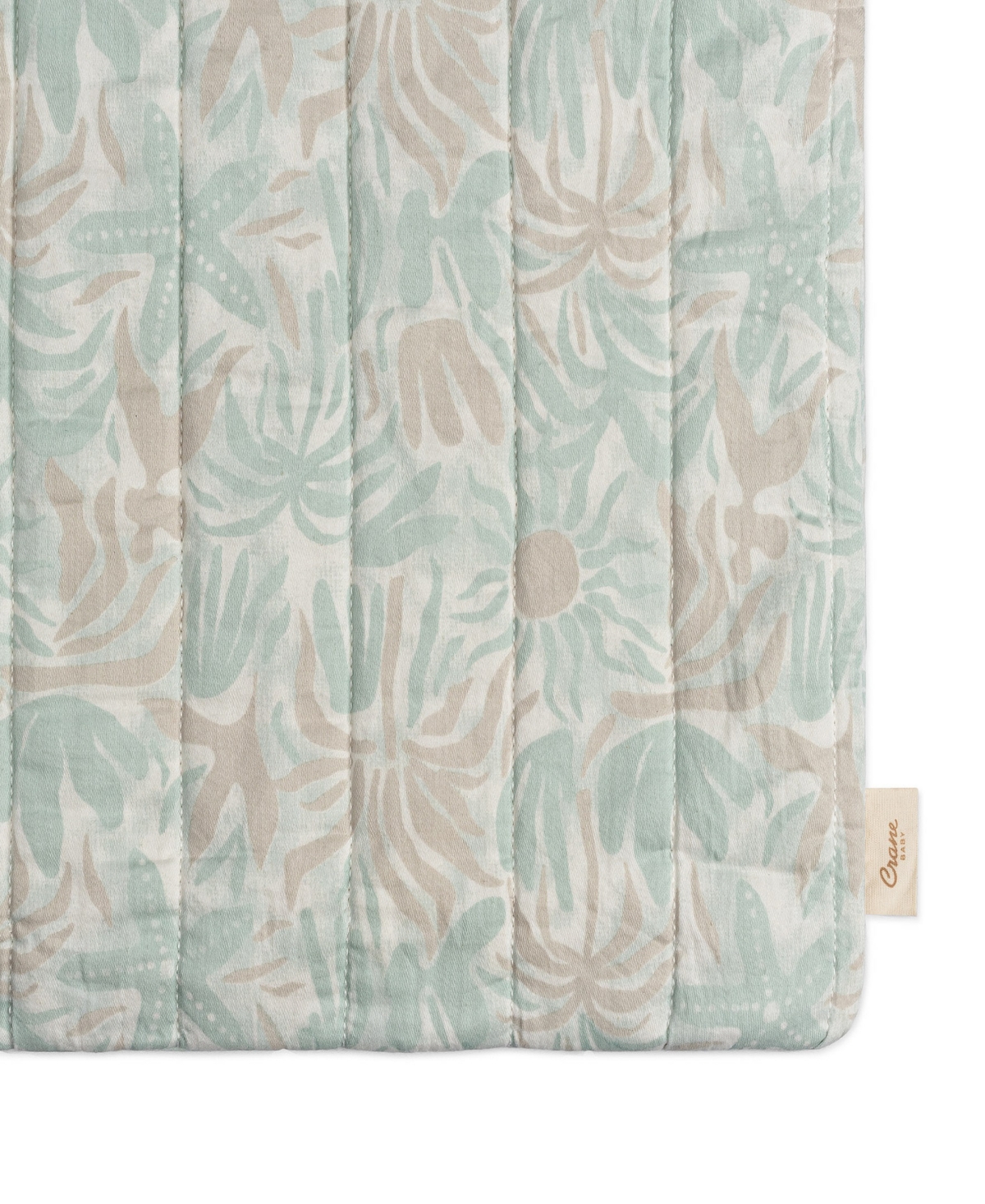 Crane Baby Infants Cove Quilted Beach Life Change Pad Cover