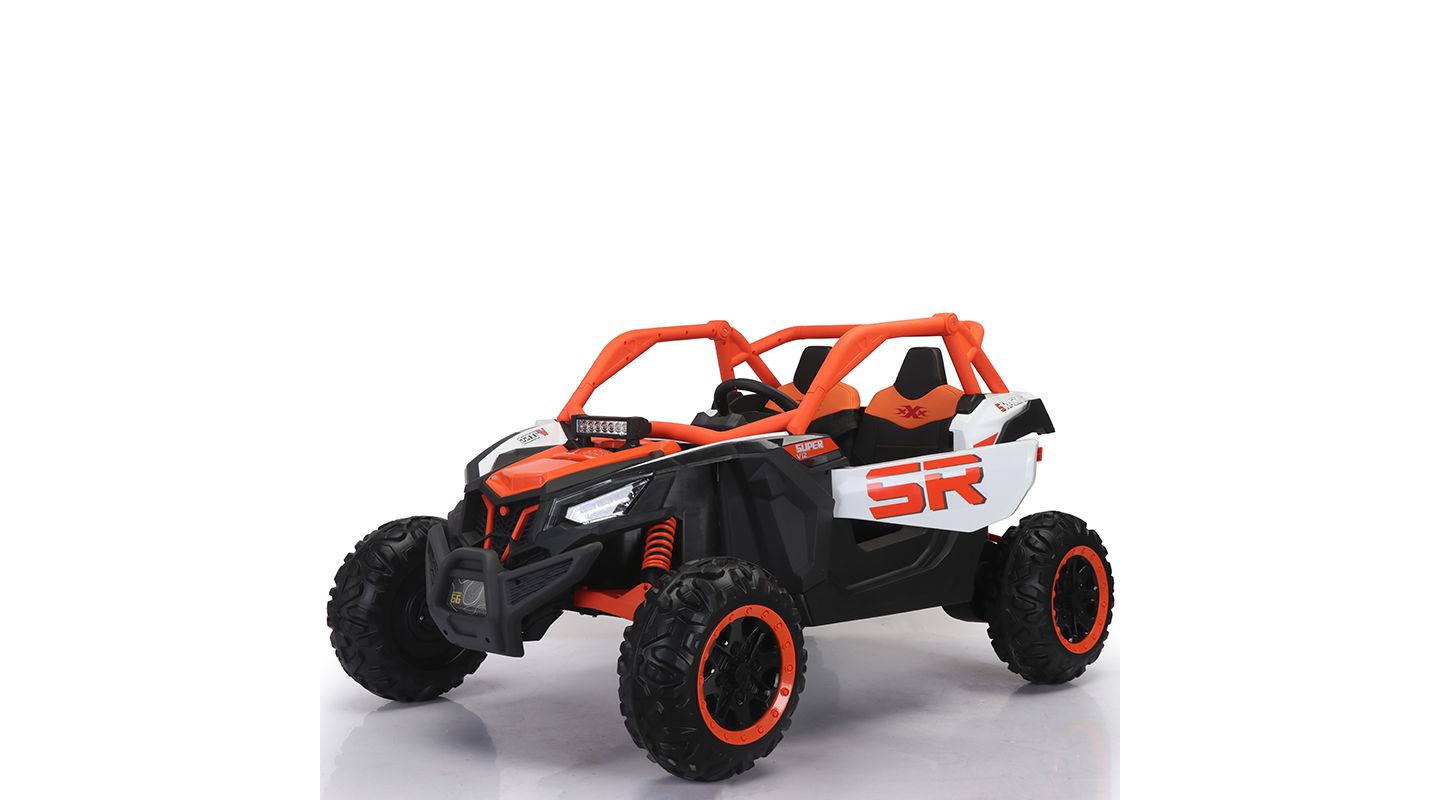 Детская игрушка Streamdale Furniture 24V Remote Control Four-Wheel Shock Absorber Kids' Ride-On Car, 2-Seat, Ages 3+ — фото 1