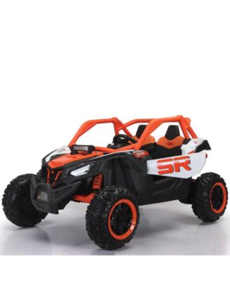 24V7A 200W2 Super power four-wheel shock absorber with high and low speed USB Bluetooth music kids ride on car electric car for children