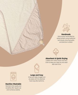 Infants Cove Dot Hooded Towel