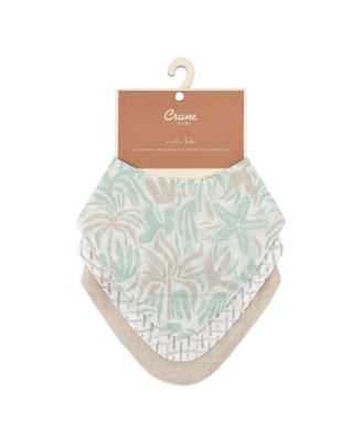 Infants Cove Beach Life Muslin Bib, 3-Pc. Set