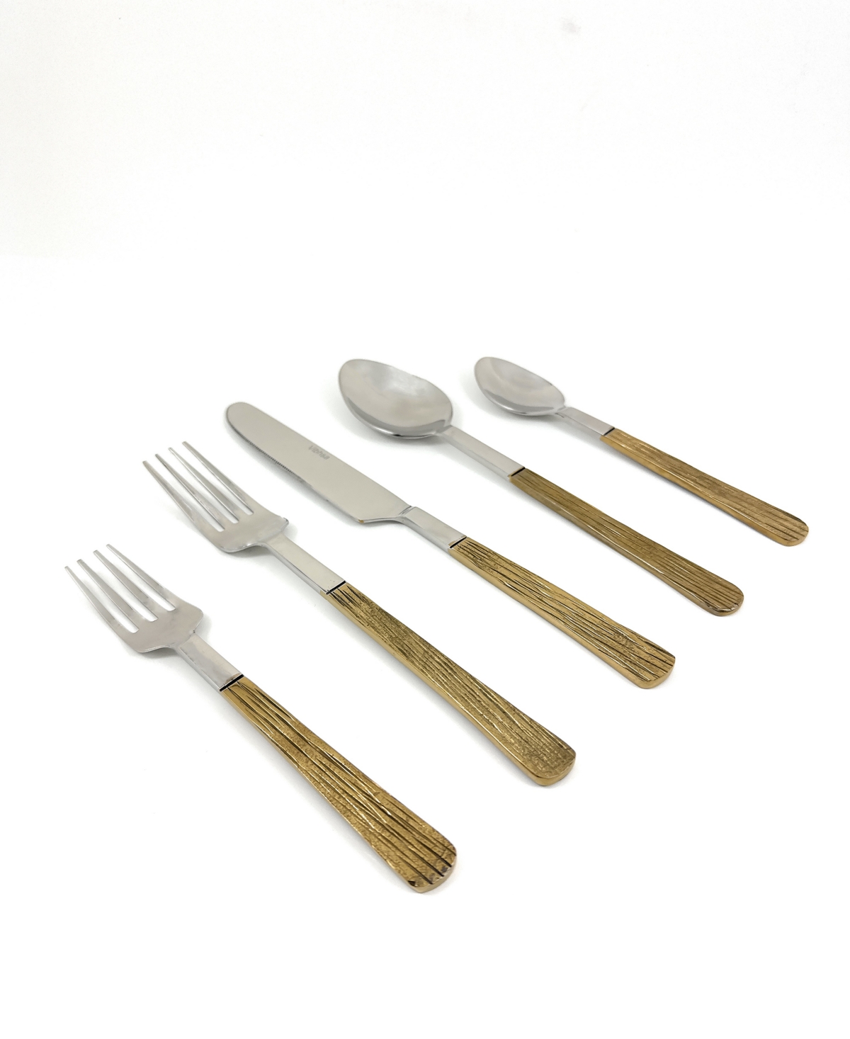 Vibhsa Brushed 20-pc. Flatware Set, Serving For 4 In Gold