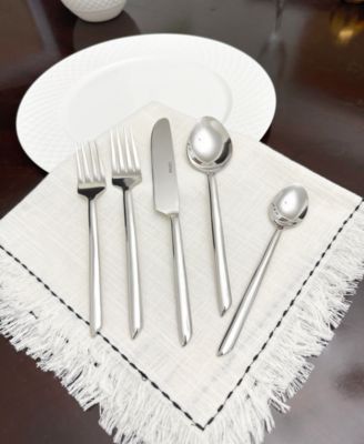 Side Cut 20-Pc. Flatware Set, Serving for 4