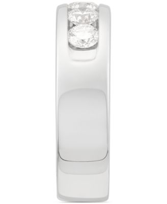 Lab Grown Diamond Channel-Set Band (2 ct. t.w.) in 10k White Gold