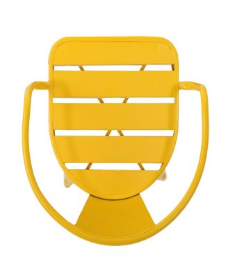 Whimsical Outdoor Bistro Set: Durable Iron Table And Chairs With Water-Resistant Finish