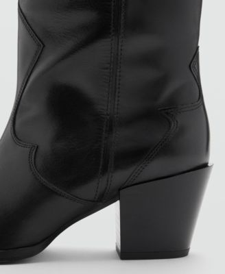 Women's Cowboy Leather Boots