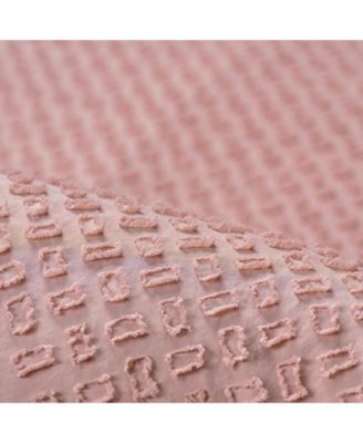 Premium Clipped Duvet Set Tufted Boho Double Brushed Chic Soft Textured Clipped Solid Microfiber 3-Piece Duvet Set