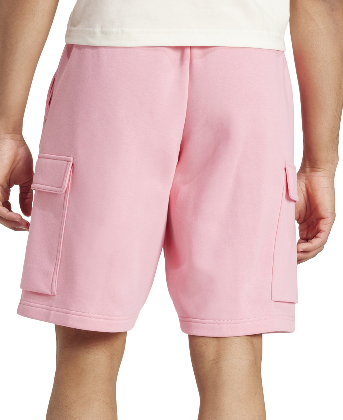 adidas Men's Essentials Fleece Cargo Shorts