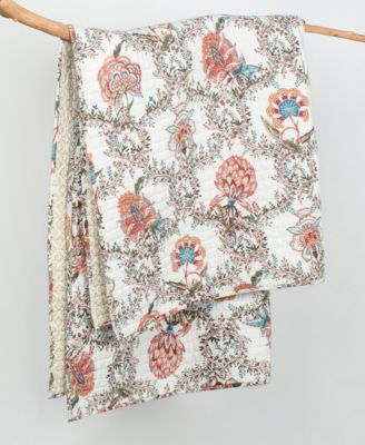 Inaya Reversible Quilted Throw, 50" x 60"