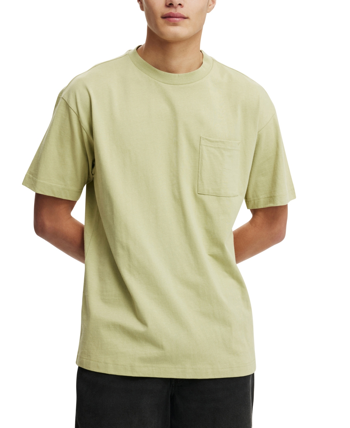 COTTON ON MEN'S BOX FIT POCKET T-SHIRT 