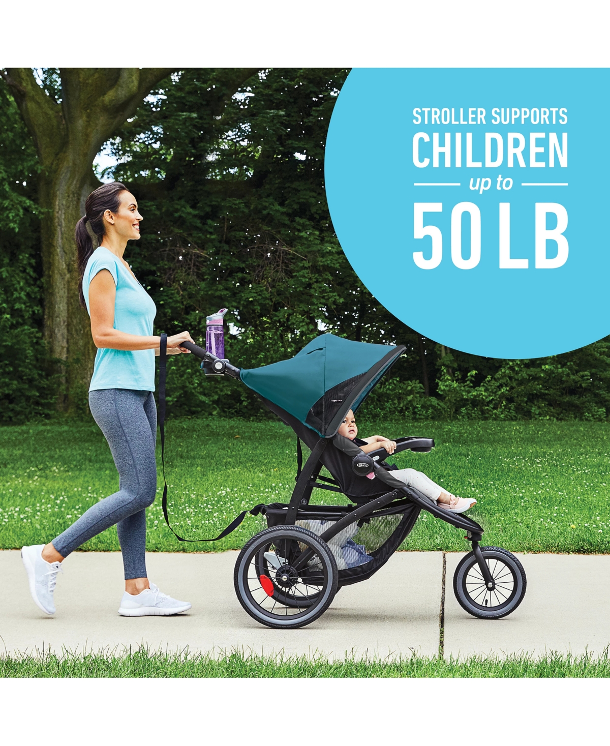 Graco Baby Fastaction Jogger Lx Stroller In Drive
