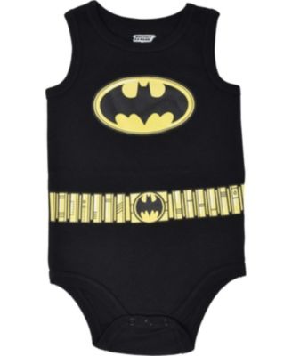 Baby Boys Batman Superman The Flash 5 Pack Bodysuits Newborn to