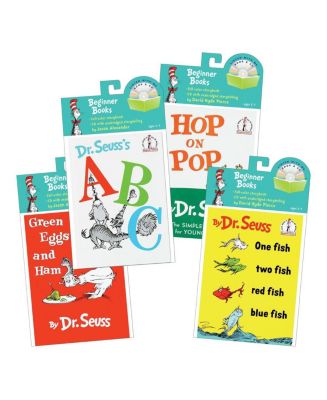 Kaplan Early Learning Dr. Seuss Books and Audio CDs - Set of 4 - Macy's