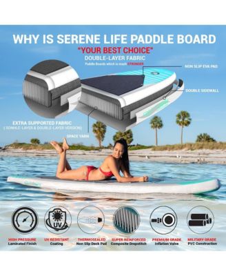 Free-Flow Inflatable SUP, Stand-Up Paddle-Board (10.5 ft.)