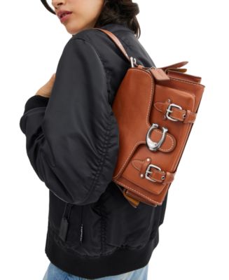 【COACH】Cargo Western Soft Tabby Leather Satchel COACH Cargo Western Soft Tabby Leather Satchel - Macy's