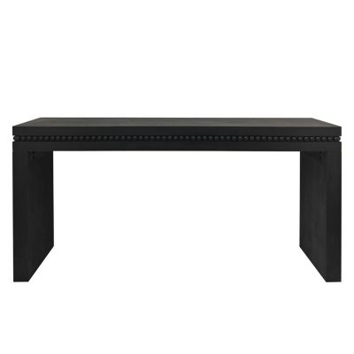 Wood Console Table/Desk with Beads