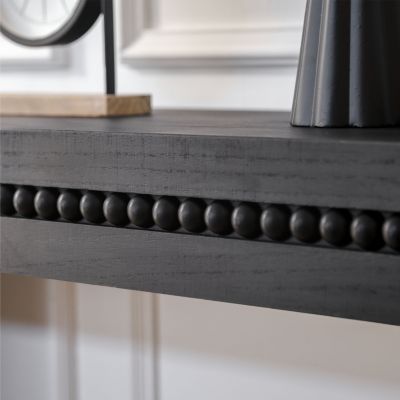 Wood Console Table/Desk with Beads