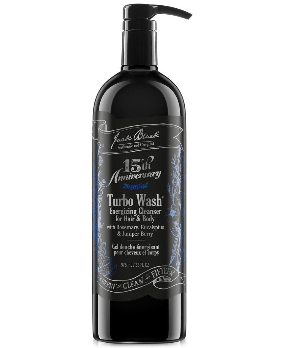 Jack Black 15th Anniversary Turbo Wash Energizing Cleanser, 33 oz