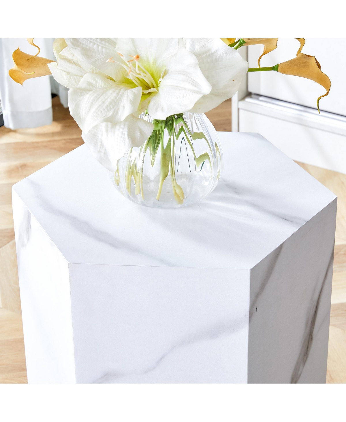 Streamdale Furniture Modern Mdf coffee table, with complex texture patterns, style and texture coffee table to redefine your interior decoration and e