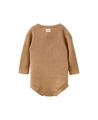 Baby Boys Knit Bubbysuit
