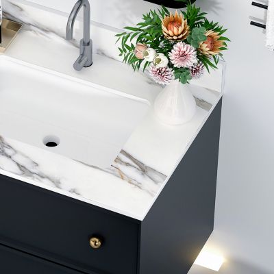 Streamdale 31" Carrara White Vanity Top with Undermount Sink