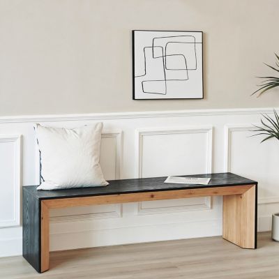 Multicolored Dining Bench
