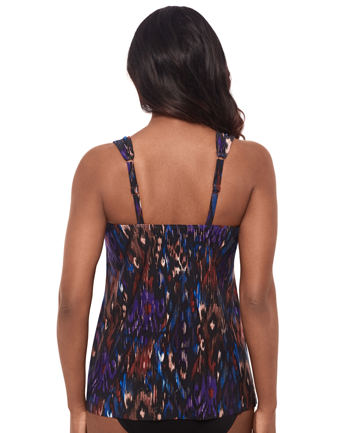 Shop Miraclesuit Women's Tapiz Dazzle Underwired Tankini Top
