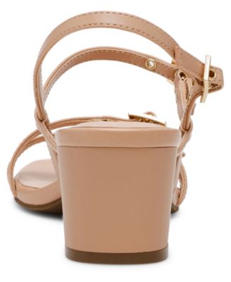 Women's Mackenzie Strappy Buckle Block Heel Dress Sandals