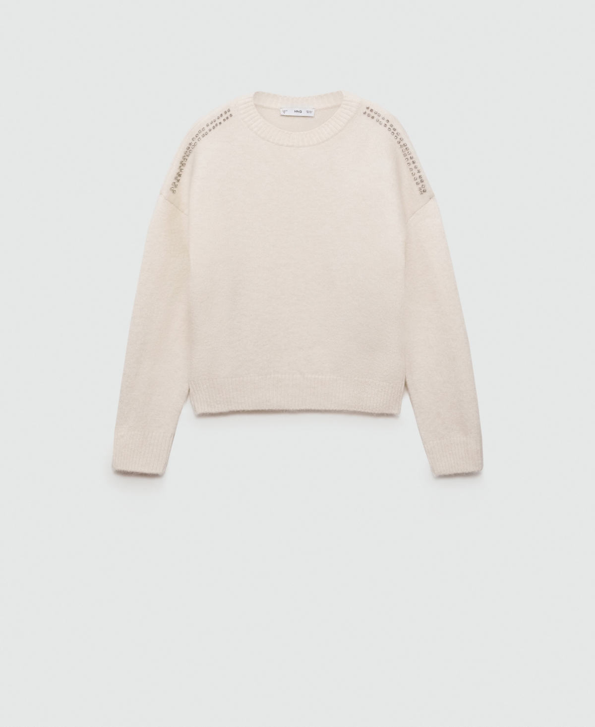 Mango Women's Glitter Detail Knitted Sweater