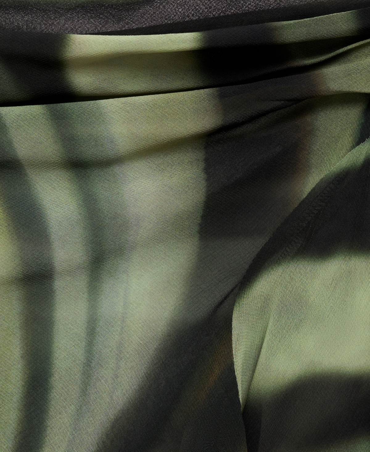 Mango Women's Sheer Printed Blouse