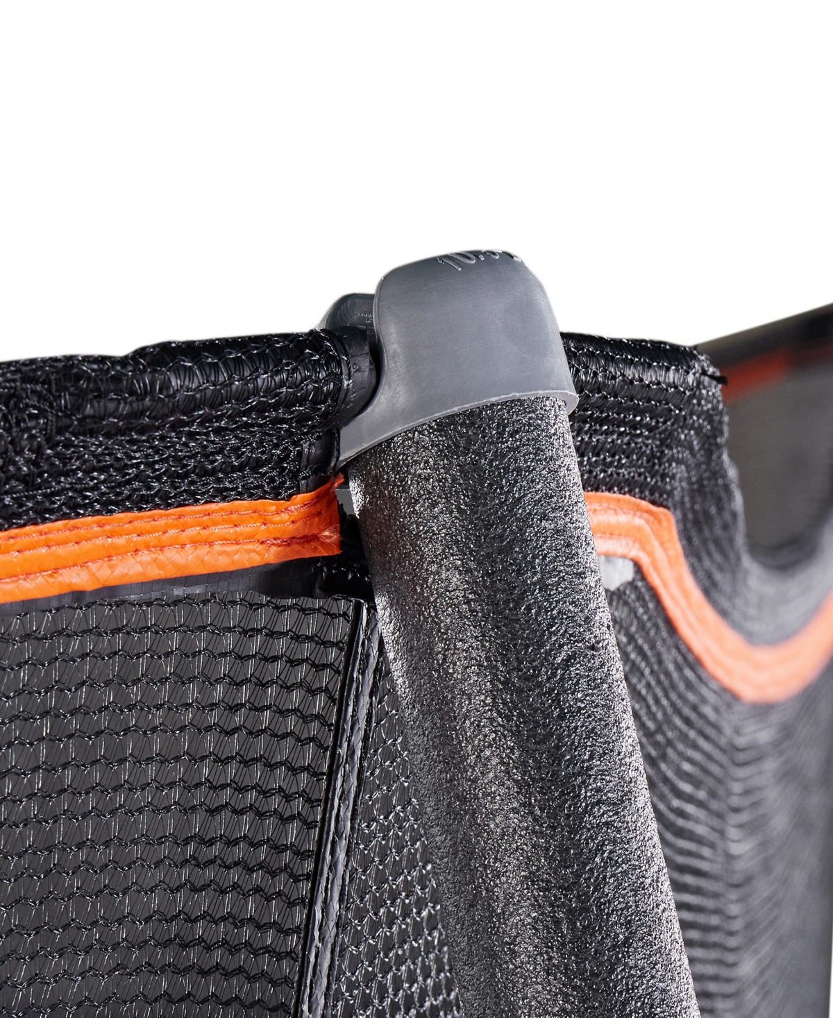 JumpKing 15ft Trampoline 7 Legs/ 7 Poles with Breakaway Basketball Hoop, Astm Compliant, up to 800 lbs. Static User weight