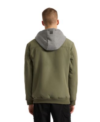 Men's Don’t Give Up Sherpa Varsity Jacket