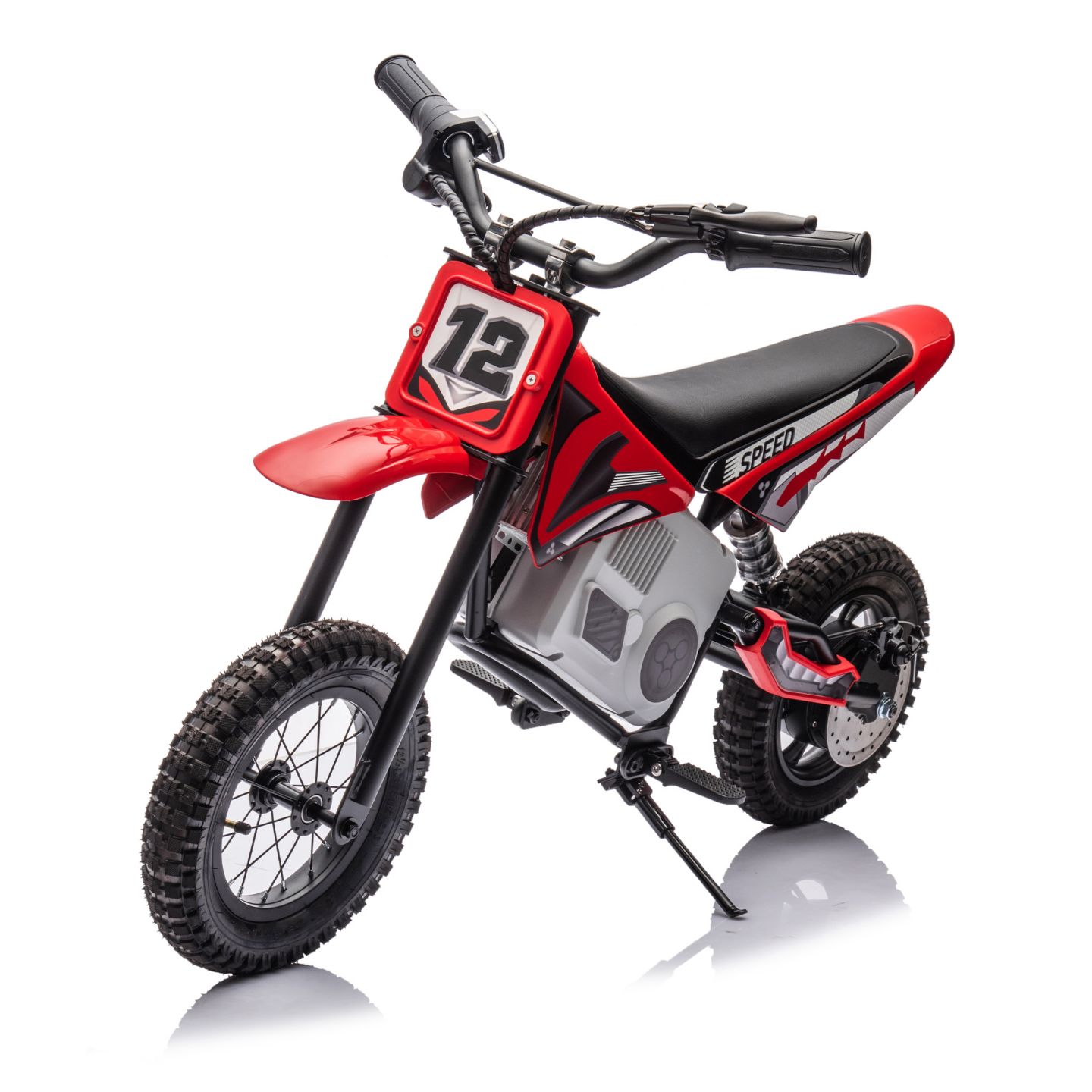 Детская игрушка Streamdale Furniture 36V Electric Mini Dirt Motorcycle with Stepless Variable Speed Drive and Disc Brake, 176 lb Capacity, от 14 лет — фото 1
