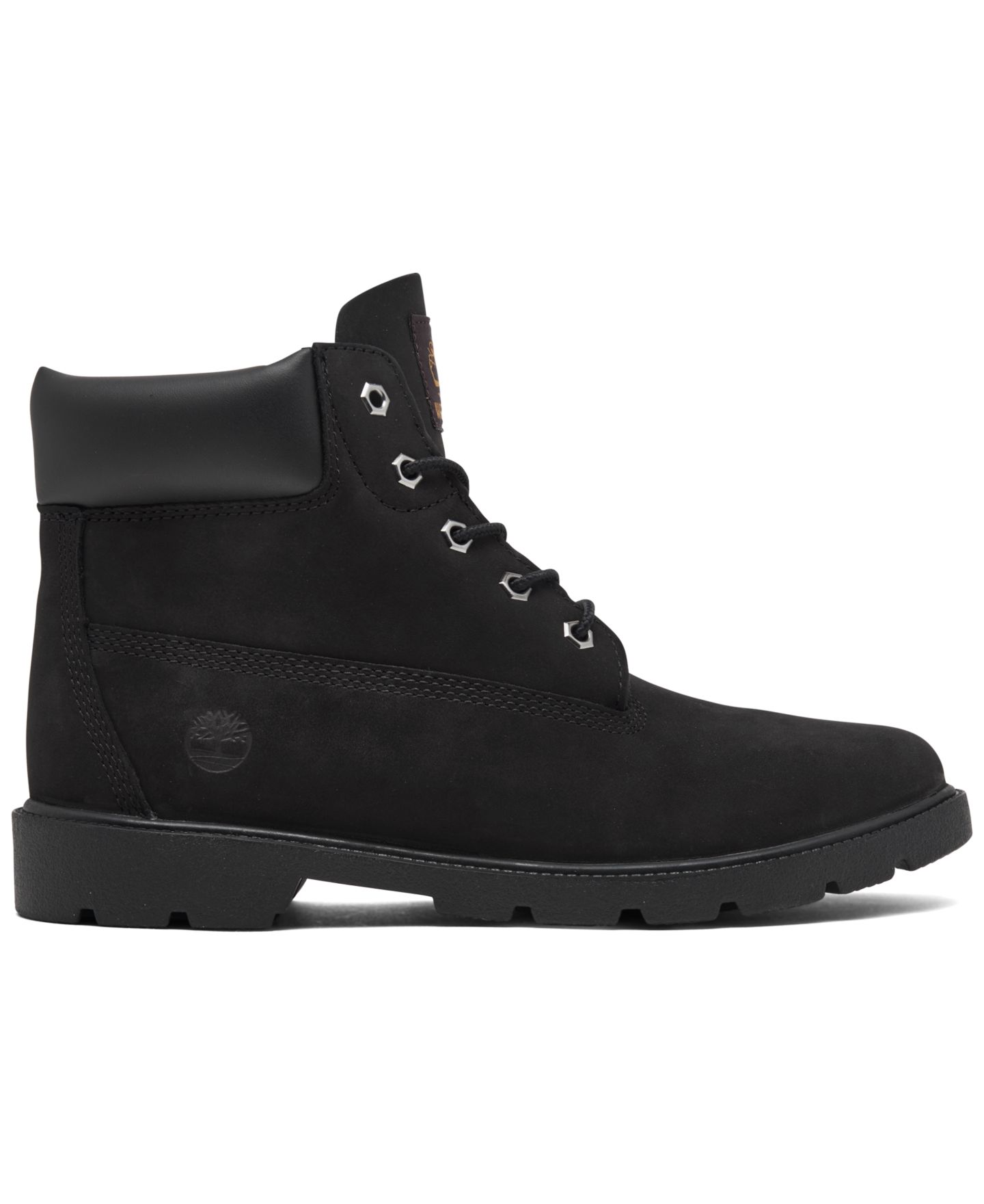 Детские ботинки Timberland 6 Inch Classic Waterproof, цвет: Чёрный — фото 3