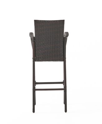Modern Faux Rattan Outdoor Barstools: Durable, Stylish, And Weather-Resistant