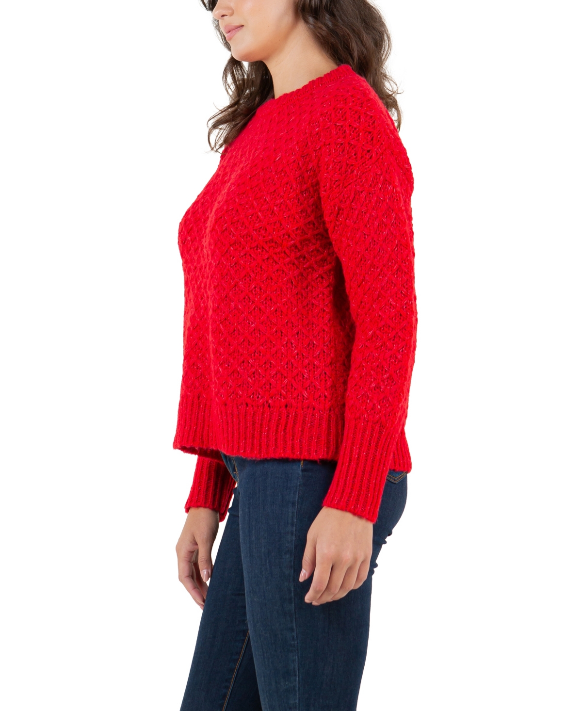 Fever Women's Honeycomb Stitch Sweater