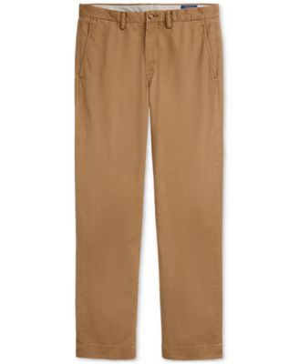 Men's Straight-Fit Washed Stretch Chino Pants